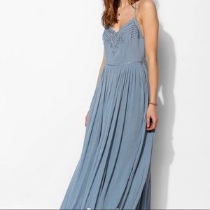 urban outfitters kimchi blue dove maxi dress sz 0